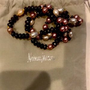Real pearls bracelet from Neiman Marcus